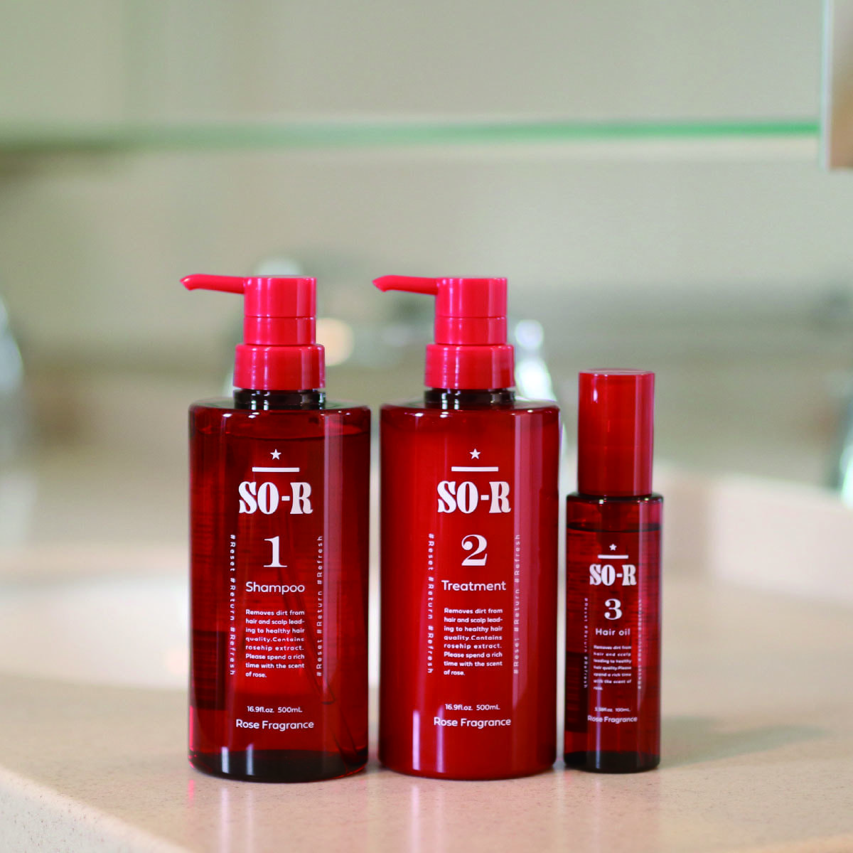 ヘアケア・スタイリング | SO-R シャンプー 500ml | B-GROUND