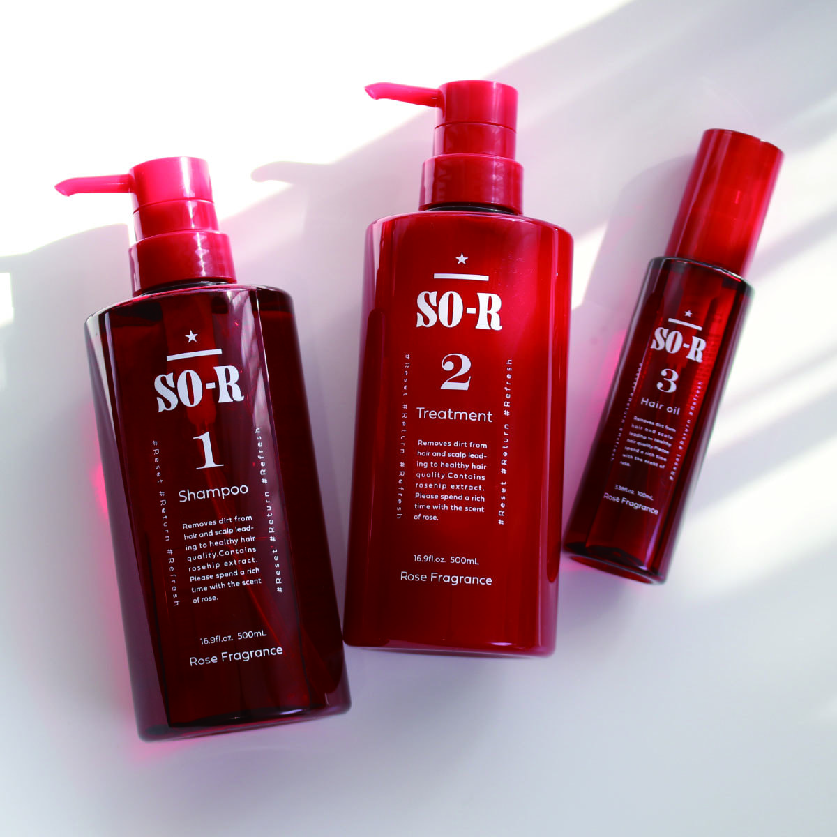 ヘアケア・スタイリング | SO-R シャンプー 500ml | B-GROUND